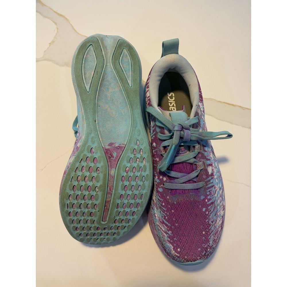 ASICS Noosa Tri 16 Women's Size 8 Running Shoes Bold Magenta Turquoise - Picture 4 of 10